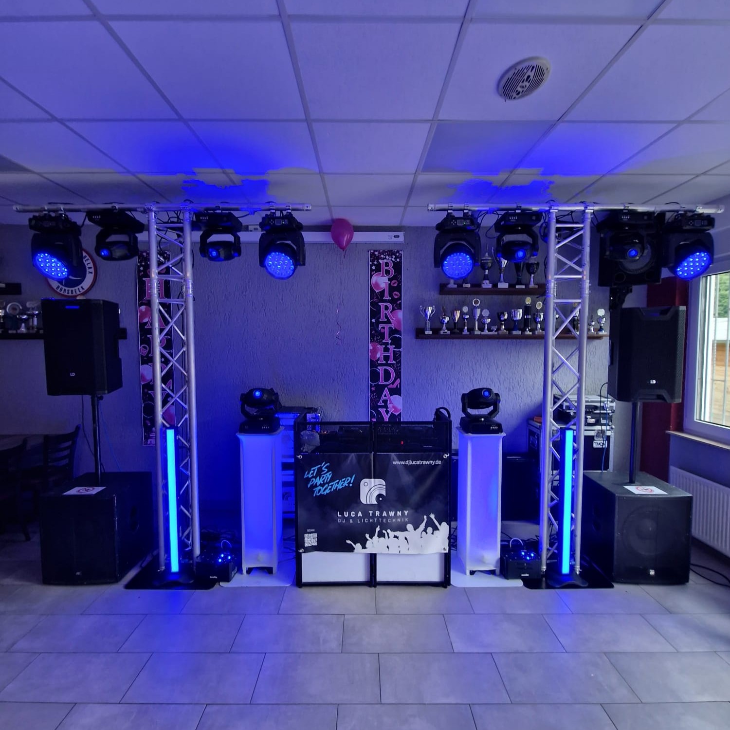 Professionelles DJ-Setup